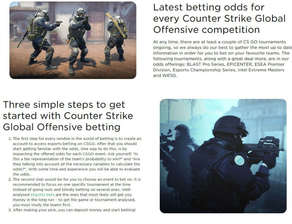 CS:GO betting guide